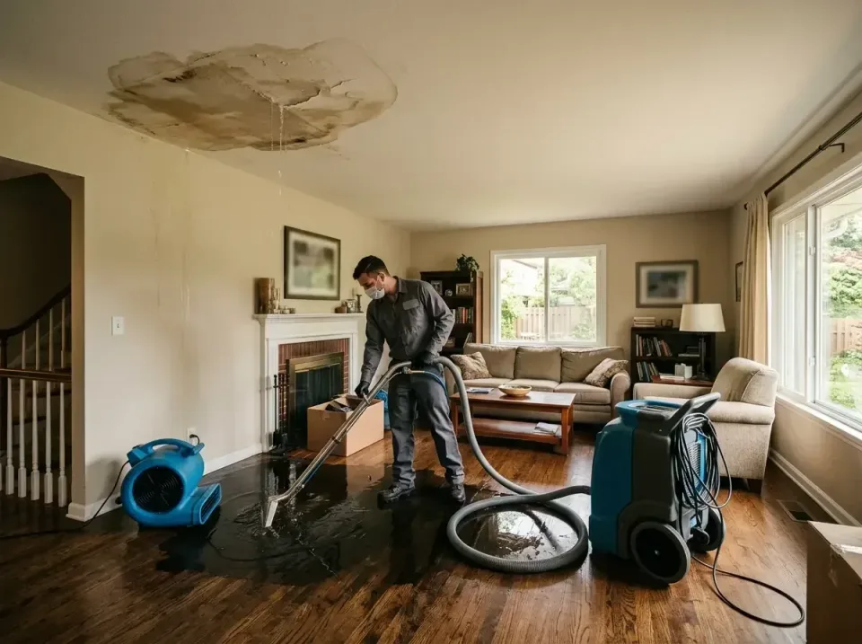attic-pipe-burst-ceiling-drip-008 — frequently asked questions, Water Damage Restoration & Carpet Care in North Zanesville,…